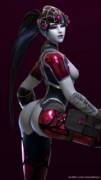 Spider Widowmaker Looking Lewd (Mavixtious)