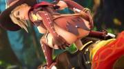 Witch Mercy Riding Mccree [Overwatch] (Cakeofcakes, Audio Volkor)