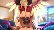 Witch Mercy Riding You (Cakes)