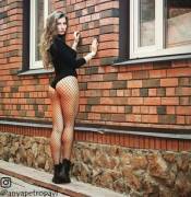 Sexy Russian Girl. Black Boots, Little Round Butt (My Twerking Vid In Comment) [F]