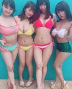 Saya Kataoka, Saki Yanase, Suzuki Fumina, &Amp;Amp;Amp; Jun Amaki