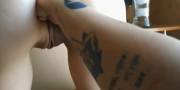 Fisting A Tattooed Hottie's Ass