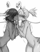 Mercy And Pharah On A Leash (Mr. Skull) [Overwatch]