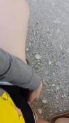 Desperate Roadside Piss, I Love How She Recorded It For Me (Oc)