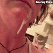 She Holds My Phone And Models Her Mess For Me [Oc]