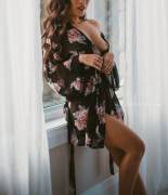 Just Teasing Wearing My My Robe 