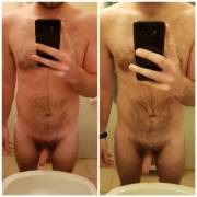 Three Weeks Back In The Gym. Down From 215 To 207. Finally Making Some Progress!