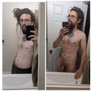 M/33 145-147, Been Doing Yoga For Six Months. Starting To See Some Good Muscle Development