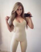 Just Trying On The New Bodysuit