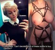 Meek Or Powerful? [Outfits]