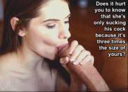 Does It Hurt? [Big Cock] [Sph] [Blowjob] [Cuckold]