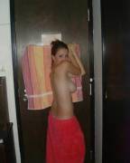 Couldn't Grab The Towel Fast Enough