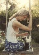 Playing With Her...kitty