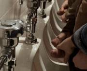 At A Urinal