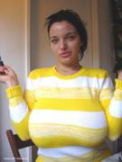 Just Joana Bliss Defining &Amp;Quot;Sweatermeat&Amp;Quot;.