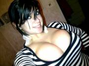 Top Stretching Amateur [Xpost From R/Hugeboobs]