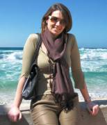 Tight Sweater On Vacation