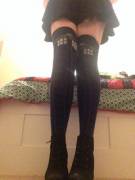 Not As Revealing As The Others In This Thread, But These Are My Tardis Thigh Highs