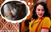 Kat Dennings In 2 Broke Girls (By Spunkysanchez)
