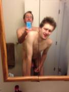 Hip Workout In The Bathroom