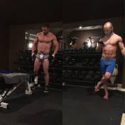 Perks Of A Home Gym ;)