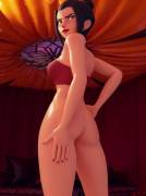 Azula Spanking Herself (Midnightsfm)[Avatar: The Last Airbender]