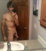 Who's This Brunette Wavy-Haired, Too Handsome, Circumcised Twunk?