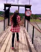 Cleavage, Horses And Our &Amp;Quot;Favorite&Amp;Quot; Piss Drink (Gif)