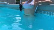 Titty Drop In Pool
