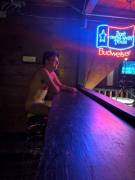 Clothing-Optional Night At The Bar.