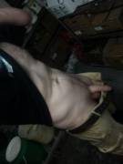 In The Walk In Cooler At My Other Job Was Nervous Being So Exposed When Anyone Could ...