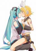 Miku &Amp;Amp;Amp; Rin &Amp;Amp;Lt;3
