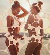 Viki Odintcova And Galina Dub Are Equally Stunning