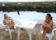 Enjoying A Delicious Cigarette