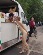 Trying To Get Free Ice Cream