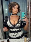 Milana Vayntrub Mirror Selfie