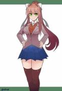 Doki Doki Literature Club: Monika Growth Virus By Alphaerasure