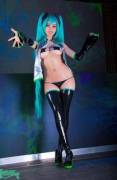 Hatsune Miku By Swimsuit Succubus