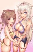 Enjoy Some Coconut And Azuri For The Launch Of The Nekopara Anime