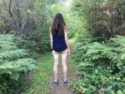 My Forgetful Wife Out Hiking.