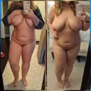 About 9 Months And A Lot Of Hours At The Gym Are Between These Two Photos. I'm A ...