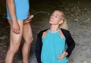 Pissing On Her Face In A Cave I Guess