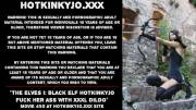 The Elves I: Black Elf Hotkinkyjo Fuck Her Ass With Xxxl Seahorse Dildo At The Castle