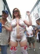 Look At The Bigger Picture, People. What She Spends On Paint, She Saves On Laundry ...