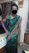 [M] Indian Guy In A Saree. Am I Feminine? Any Girls Into This?