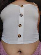 Not Naked But Hopefully You'll Enjoy My Perky Tits &Amp;Amp;Amp; Cubby Tummy Anyway ...