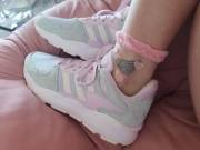 My New Shoes Make Me Feel So Little! The Socks Are A Nice Touch Too!