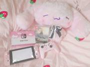 Daddy Bought And Re-Skinned An Entire Nintendo Switch Set For Me !! And Bought Me ...