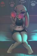 Sultry Judy Hopps (Miles-Df) [Zootopia]