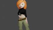 Quick Render Of My Sexy Kim Sfw Gonna Animate It Soon.